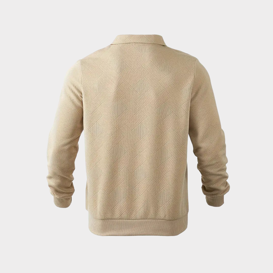 Victor™ - Sweatshirt med kvart lynlås