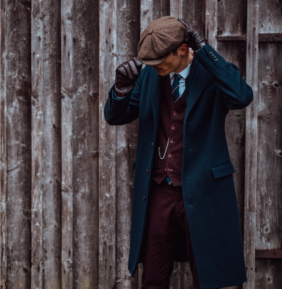 Billy™ - Klassisk Peaky Blinders sergentkasket